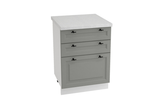 Стол с тремя ящиками №42 Ницца Royal ШН3Я 600 - купить за 16648.00 руб.