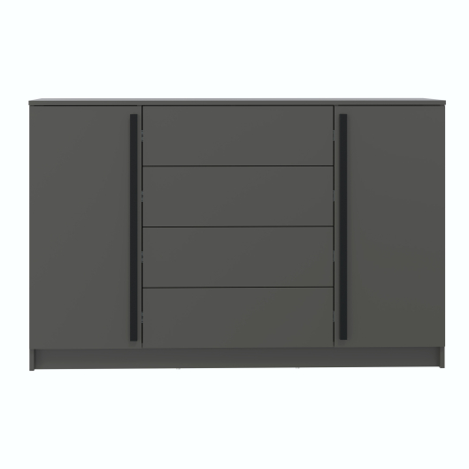 Комод 67.11 Брандо ЛДСП/ЛДСП Диамант серый - купить за 15251.00 руб.