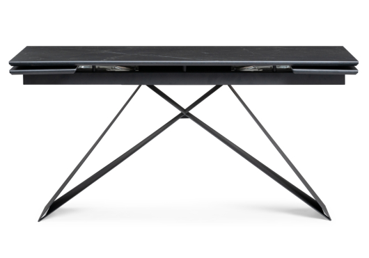 Керамический стол Ноттингем мрамор/чёрный - купить за 0.00 руб.