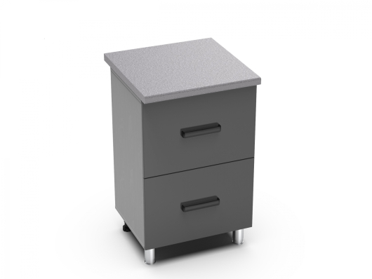 Шкаф нижний горизонтальный Квадро 6РГ - купить за 7642.00 руб.