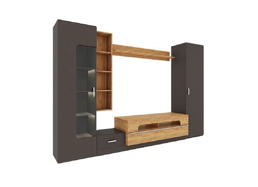 Стенка Loft 20 Бронзовый Век/Дуб Вотан - купить за 0.00 руб.