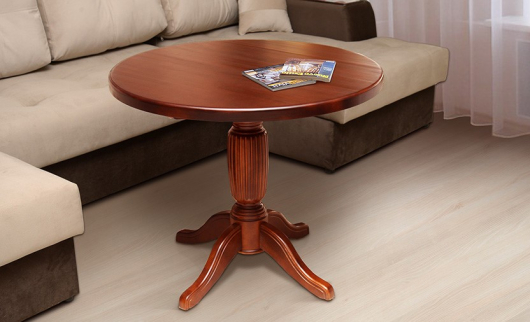 Стол обеденный (массив березы) круглый - купить за 18998.00 руб.