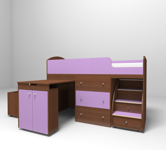 Кровать чердак Малыш+ - купить за 25720.00 руб.