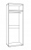 Шкаф 2-х дверный Палермо - купить за 5615.0000 руб.