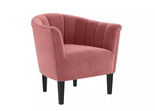 Кресло Аспен велюр Ультра Коралл - купить за 19999.00 руб.