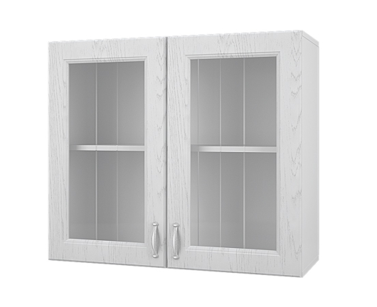 Шкаф-витрина 2-х дверный 80 Принцесса №14 - купить за 5344.00 руб.