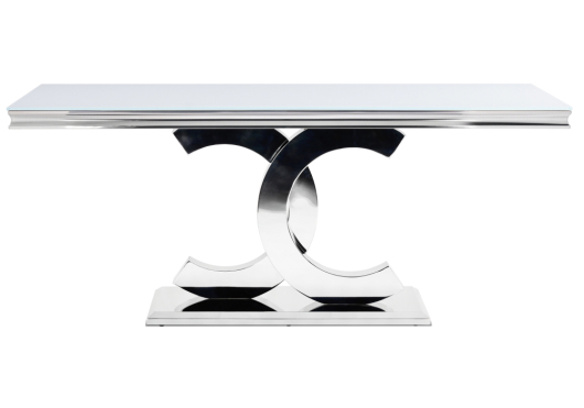 Стол на тумбе Klod белый - купить за 89990.00 руб.