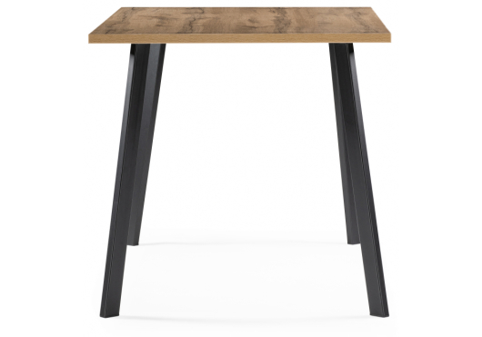 Обеденная группа Эделин бежевый / дуб вотан / черный матовый - купить за 22840.00 руб.