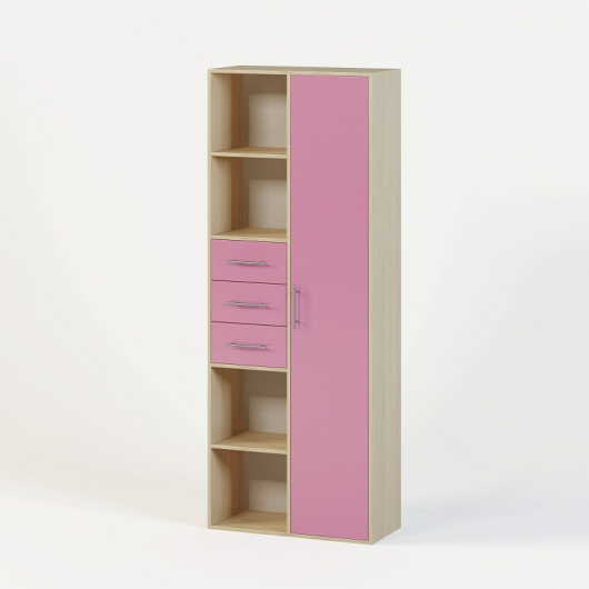 Стеллаж-шкаф с ящиками Милана 1.18 - купить за 7280.00 руб.