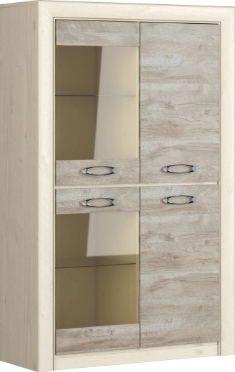 Шкаф витрина 2-х створчатый Мартина - купить за 29744.00 руб.