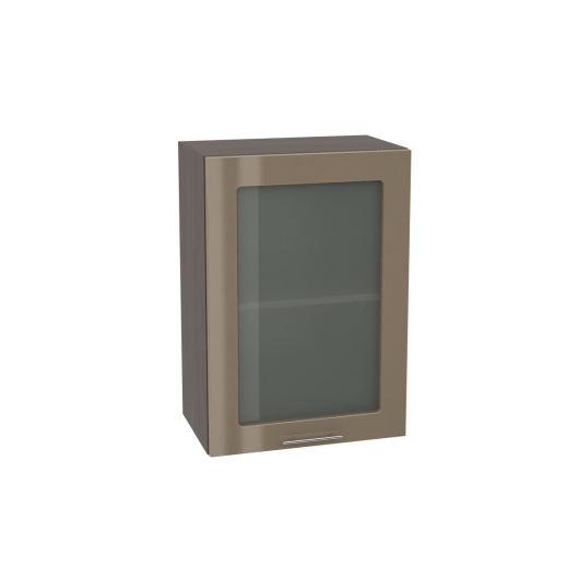 Шкаф 1-но дверный со стеклом №9 Валерия М ШВС 400 - купить за 6252.00 руб.