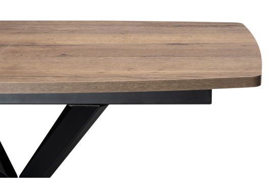 Стол Палу дуб галифакс табак / черный - купить за 24940.00 руб.