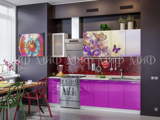 Кухня с фотопечатью Весна - купить за 0.00 руб.