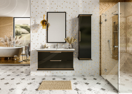 Новинка! Модульная мебель для ванной Гермес!