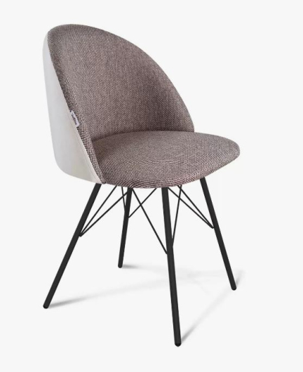 Стул SHT-ST35-3/S37 тростниковый сахар/зефирный/черный муар - купить за 0.00 руб.