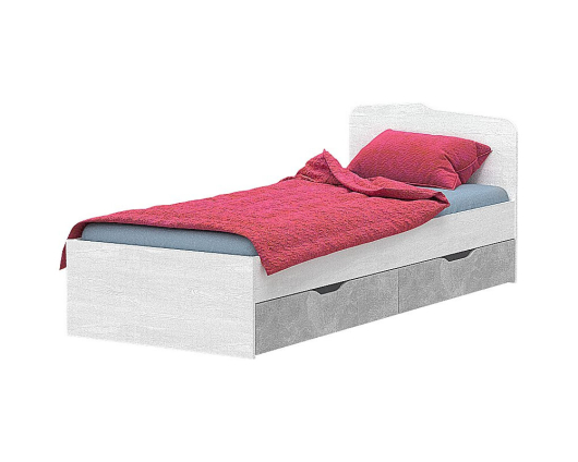 Кровать с ящиками Микс №15 - купить за 20544.00 руб.