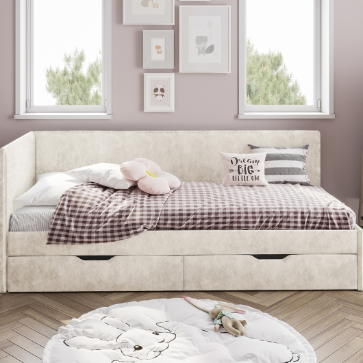 Кровать Лео КР-49 мокко - купить за 23881.00 руб.