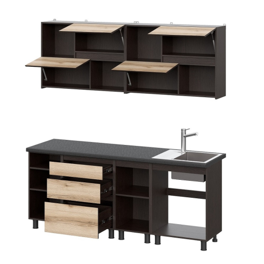 Кухня Берген 2 м вариант 1 - купить за 29180.00 руб.