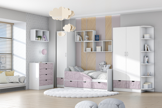 Молодежная Бриз МДФ (вариант 2) - купить за 46340.00 руб.