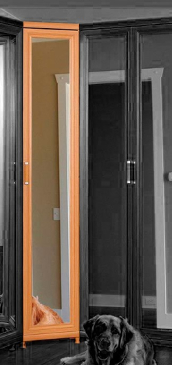 Шкаф угловой с зеркалом Дана ДН-07 - купить за 8117.0000 руб.