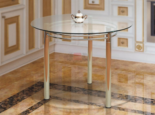 Стол обеденный из стекла - 4 - купить за 14616.00 руб.