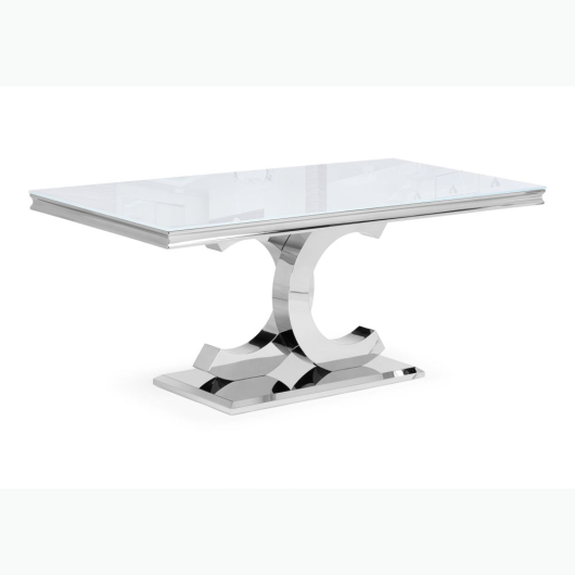 Стол на тумбе Klod белый - купить за 89990.00 руб.