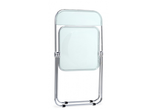 Пластиковый стул Fold складной clear gray-blue - купить за 0.00 руб.