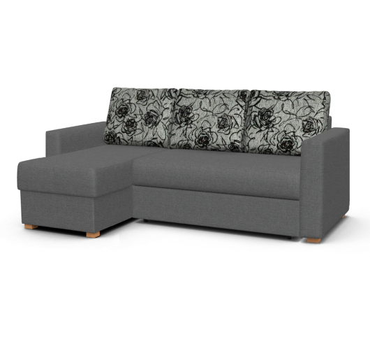 Угловой диван Виктория 2-1 comfort с ящиком 1200 мм (дельфин) - купить за 33530.00 руб.