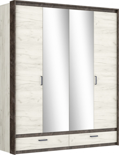 Шкаф 4-х створчатый Прага - купить за 55427.00 руб.