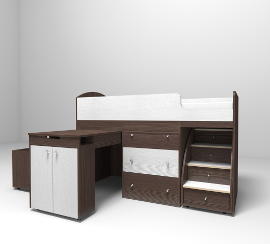 Кровать чердак Малыш+ - купить за 25720.00 руб.