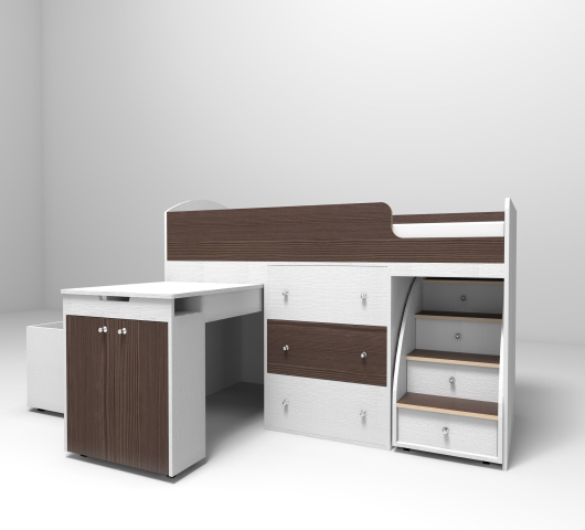 Кровать чердак Малыш+ - купить за 25720.00 руб.