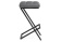 Полубарный стул Амаури темно-серый / черный матовый - купить за 3330.00 руб.