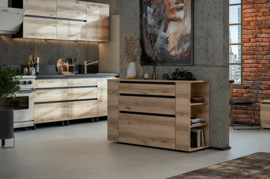 Комод длинный Берген - купить за 12454.00 руб.