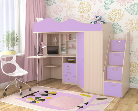 Кровать-чердак Пионер - купить за 0.00 руб.