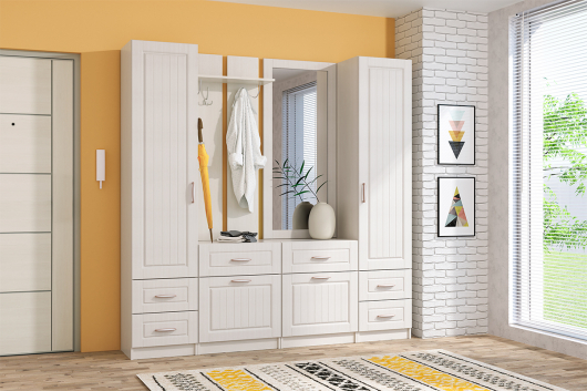 Прихожая Иннэс 6 МДФ (вариант 4) - купить за 44205.00 руб.