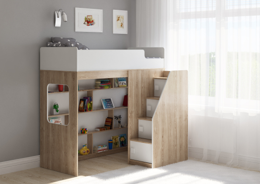 Кровать-чердак Легенда C603.3 - купить за 31730.00 руб.
