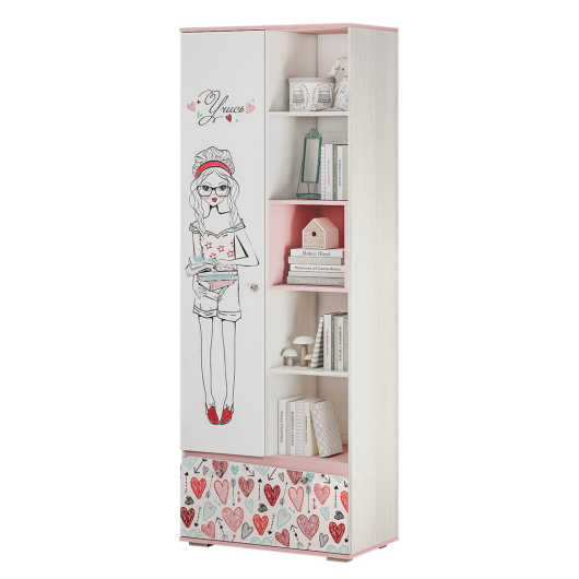 Шкаф с открытыми полками Малибу ШК-18 - купить за 16270.00 руб.