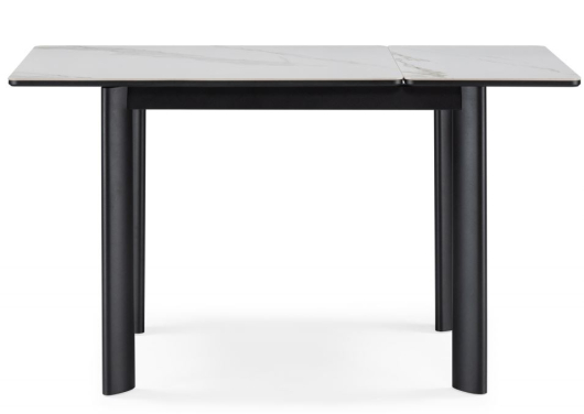 Керамический стол Кина alpine white/черный - купить за 30060.00 руб.