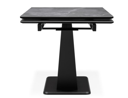 Керамический стол Кели серый мрамор/чёрный - купить за 0.00 руб.