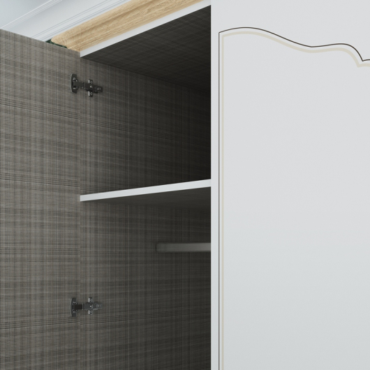 Шкаф двухдверный Элен мод № 6 - купить за 29513.00 руб.