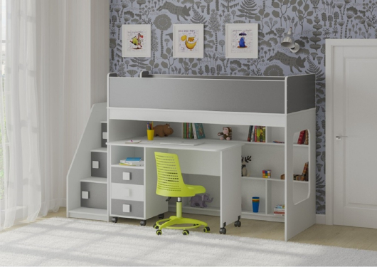 Кровать-чердак Легенда 43.3.5 - купить за 39130.00 руб.