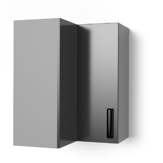 Шкаф верхний угловой 600 Контемп УВП2 - купить за 5814.00 руб.