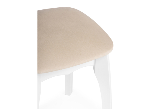 Табурет Астир белый / сливочный раф - купить за 3130.00 руб.