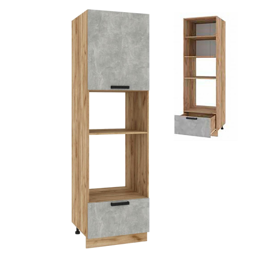 Пенал напольный с нишей под духовку Модена ШПМД 600 - купить за 12357.00 руб.