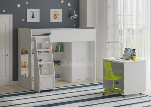 Кровать-чердак Легенда 42.1.5 - купить за 36460.00 руб.