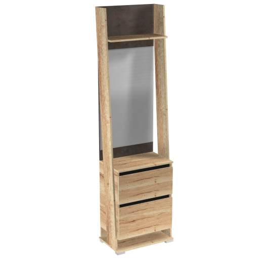 Шкаф открытый с зеркалом Стреза ПС-3 - купить за 8209.00 руб.