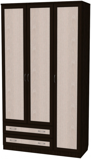 Шкаф 3-х дверный для одежды и белья с ящиками Гарун 114 - купить за 24140.00 руб.