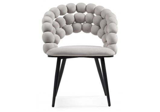 Стул на металлокаркасе Ball gray / black - купить за 13990.00 руб.