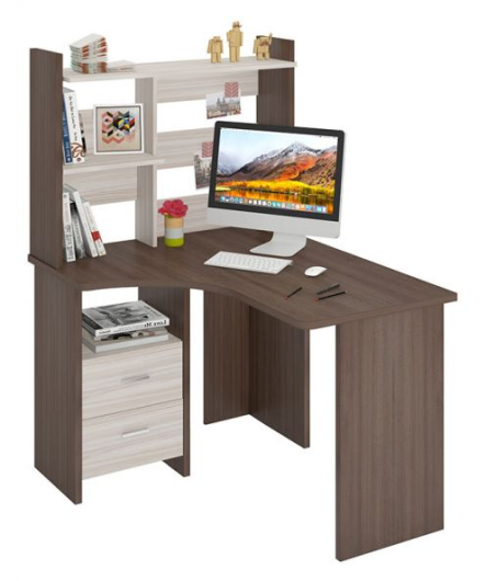 Стол угловой с надстройкой СКЛ-Угл120+НКЛ-100 - купить за 18890.00 руб.