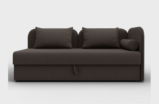 Тахта Лига-094 рогожка Амур 05 коричневый - купить за 41990.00 руб.